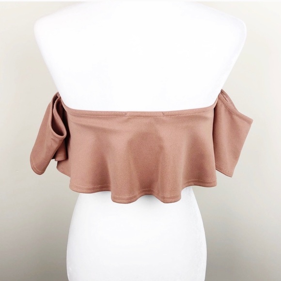 MISSGUIDED Bardot Crop Top - Picture 5 of 8